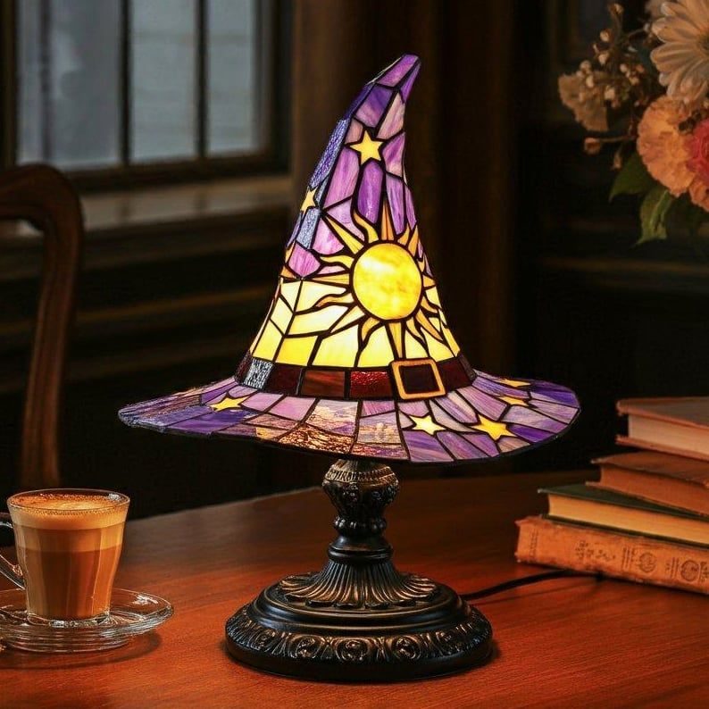 🌟Hot Sale 48% OFF -🧙‍♀️🔮2025 Witch Hat Lamps