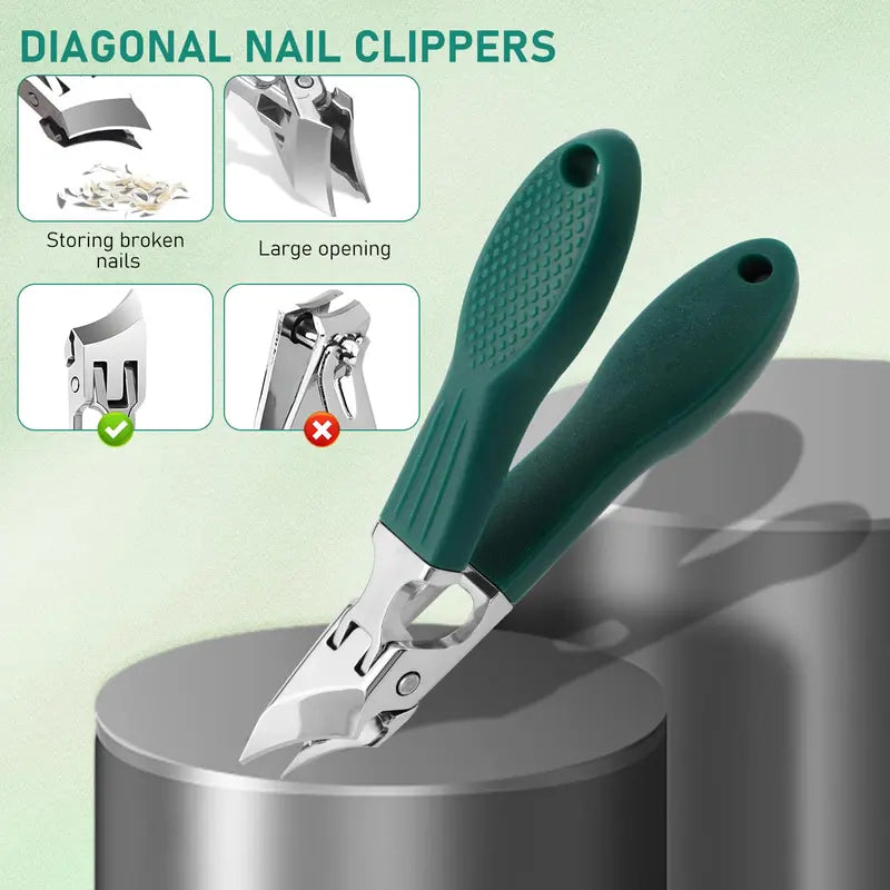 🖐️🦅Eagle Beak Beveled Nail Clippers | Arthritis-Friendly & Thick Nail Relief