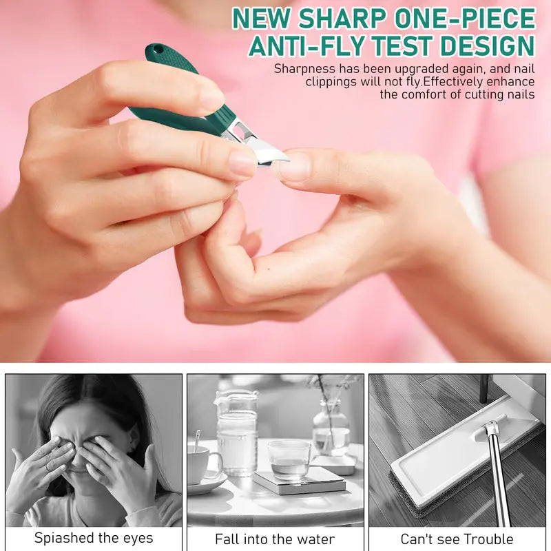 🖐️🦅Eagle Beak Beveled Nail Clippers | Arthritis-Friendly & Thick Nail Relief