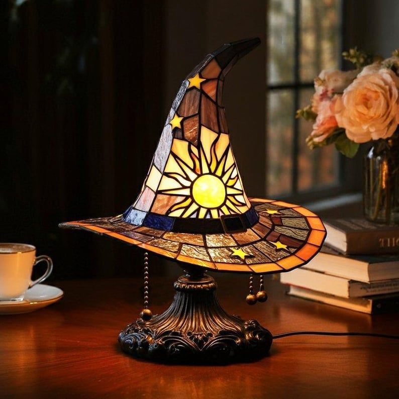 🌟Hot Sale 48% OFF -🧙‍♀️🔮2025 Witch Hat Lamps