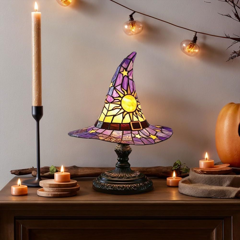 🌟Hot Sale 48% OFF -🧙‍♀️🔮2025 Witch Hat Lamps
