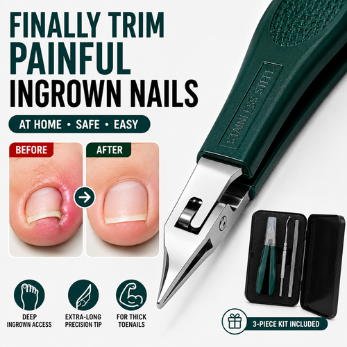 🖐️🦅Eagle Beak Beveled Nail Clippers | Arthritis-Friendly & Thick Nail Relief