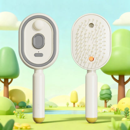 🔥LAST DAY 49% OFF-Electric Spray Air Cushion Massage Comb
