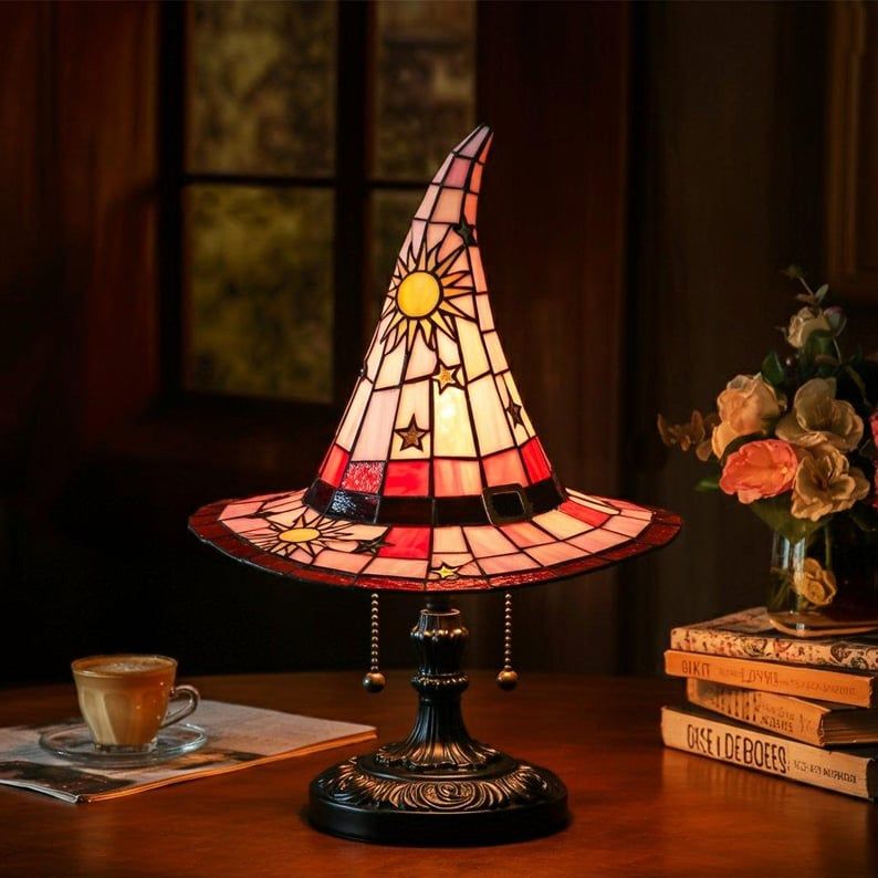 🌟Hot Sale 48% OFF -🧙‍♀️🔮2025 Witch Hat Lamps