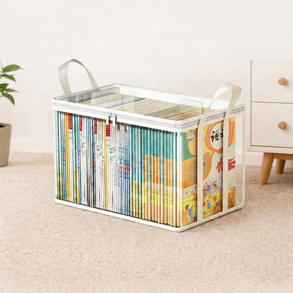 📦Large Heavy-Duty Thick Plastic Clear Storage Bag for Clothes, Moving & Storage
